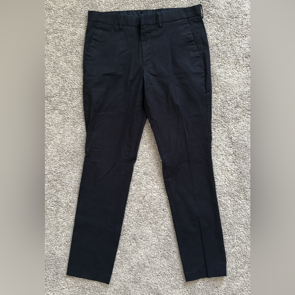 Express Men's Dark Navy Dress Pants